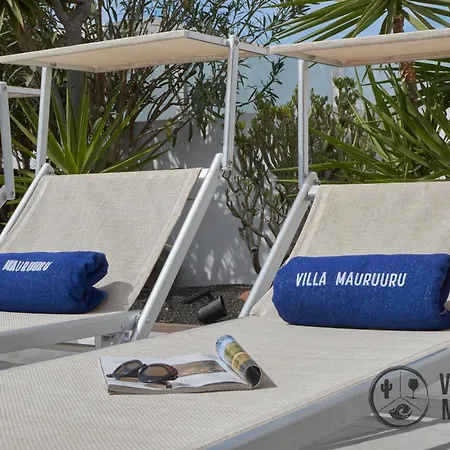 Mauruuru - 10 Minutes Walking To Marina Rubicon, Heated Pool, Bbq & Office Space With Desk And High Speed Internet ヴィラ