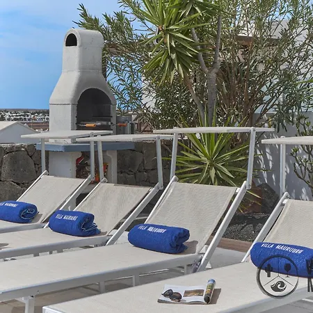 ヴィラ Mauruuru - 10 Minutes Walking To Marina Rubicon, Heated Pool, Bbq & Office Space With Desk And High Speed Internet *