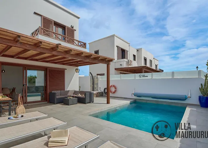 Mauruuru - 10 Minutes Walking To Marina Rubicón, Heated Pool, Bbq&office Space With Desk&high Speed Internet Villa *