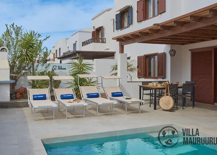 Willa Mauruuru - 10 Minutes Walking To Marina Rubicon, Heated Pool, Bbq & Office Space With Desk And High Speed Internet Playa Blanca (Lanzarote)