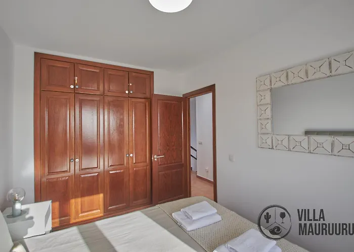 Mauruuru - 10 Minutes Walking To Marina Rubicon, Heated Pool, Bbq & Office Space With Desk And High Speed Internet Villa *