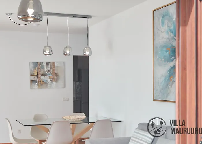 Willa Mauruuru - 10 Minutes Walking To Marina Rubicon, Heated Pool, Bbq & Office Space With Desk And High Speed Internet *