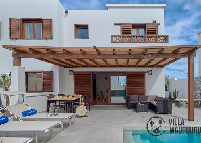 Willa Mauruuru - 10 Minutes Walking To Marina Rubicon, Heated Pool, Bbq & Office Space With Desk And High Speed Internet Playa Blanca (Lanzarote)