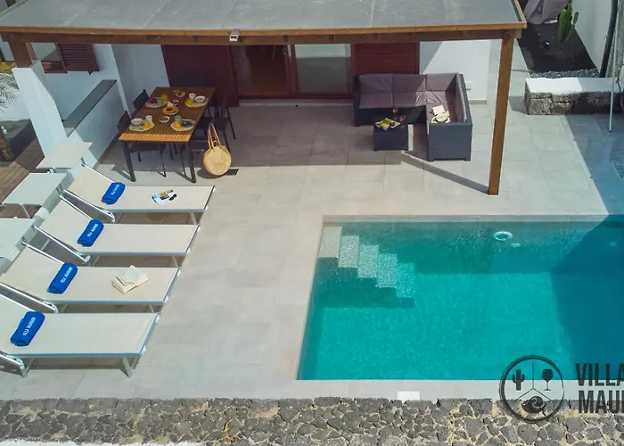 Mauruuru - 10 Minutes Walking To Marina Rubicon, Heated Pool, Bbq & Office Space With Desk And High Speed Internet Villa Playa Blanca (Lanzarote)