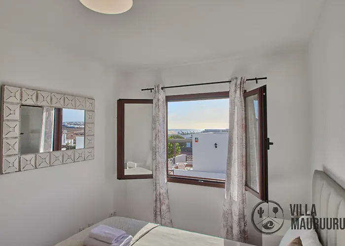 ヴィラ Mauruuru - 10 Minutes Walking To Marina Rubicon, Heated Pool, Bbq & Office Space With Desk And High Speed Internet