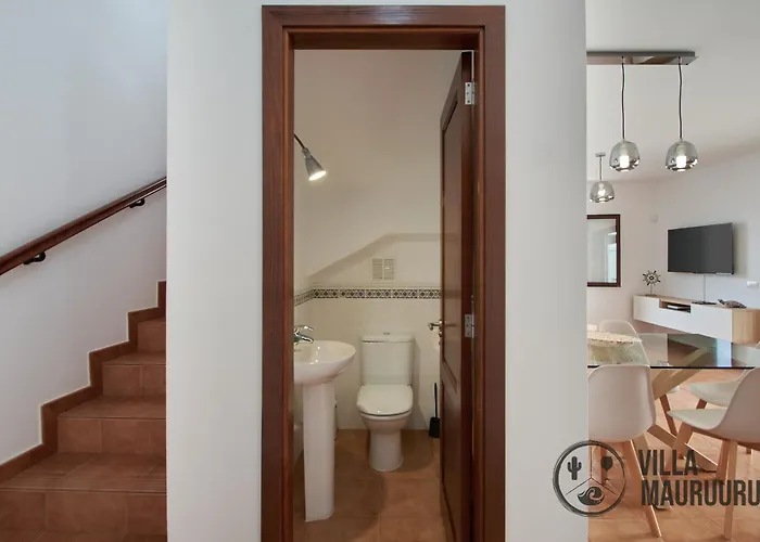 Mauruuru - 10 Minutes Walking To Marina Rubicon, Heated Pool, Bbq & Office Space With Desk And High Speed Internet