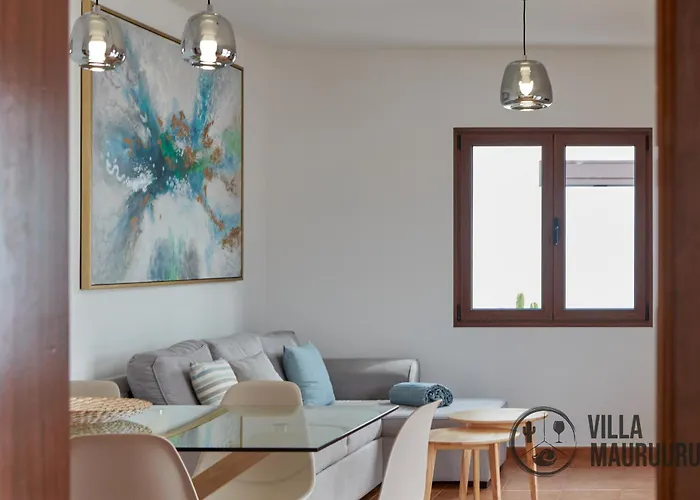 Mauruuru - 10 Minutes Walking To Marina Rubicon, Heated Pool, Bbq & Office Space With Desk And High Speed Internet * プラヤ・ブランカ